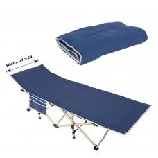 Toytexx Folding Portable Camping Bed Indoor/ Outdoor Bed with Portable Carrying Bag -190X70X45CM. 